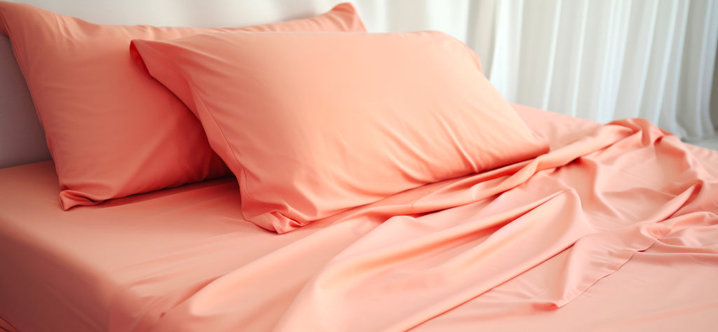 מצעי טנסל בצבע אפרסק