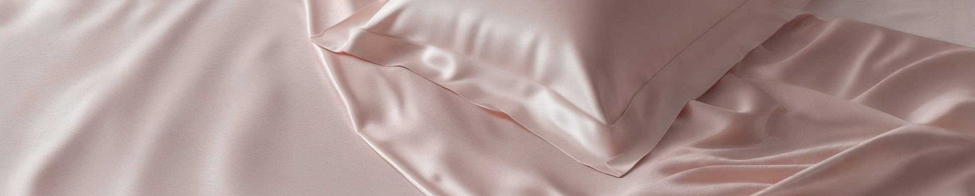 מצעים למיטה זוגית של נינואה בצבע ורוד בהיר