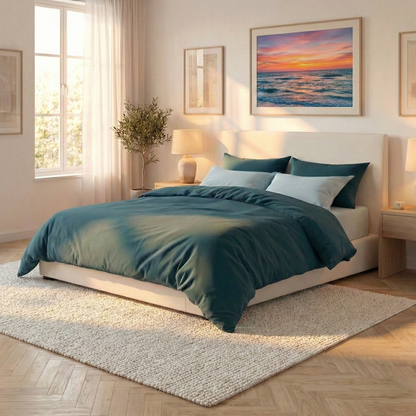 ריף - סט מצעים זוגי משולב