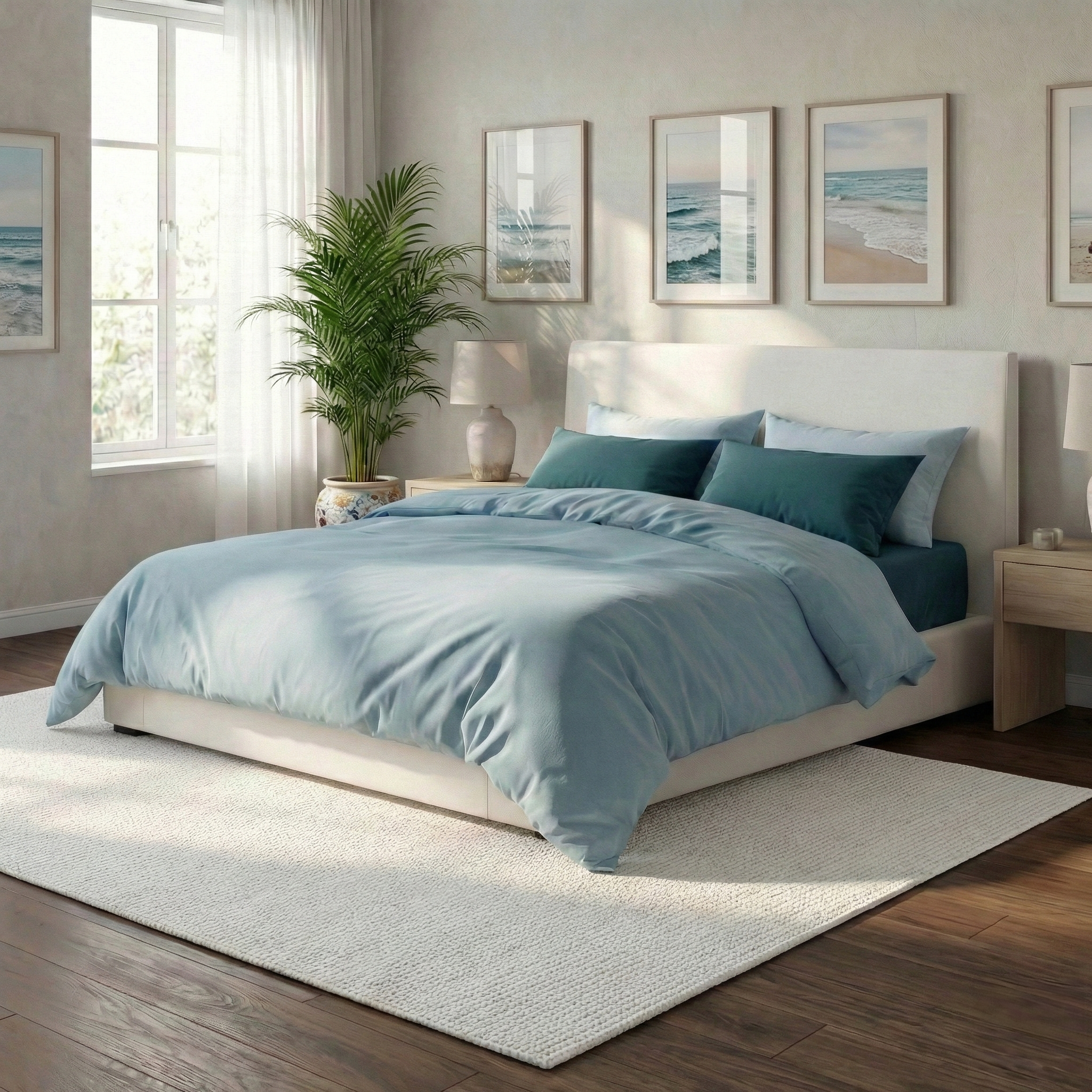 ריף - סט מצעים זוגי משולב