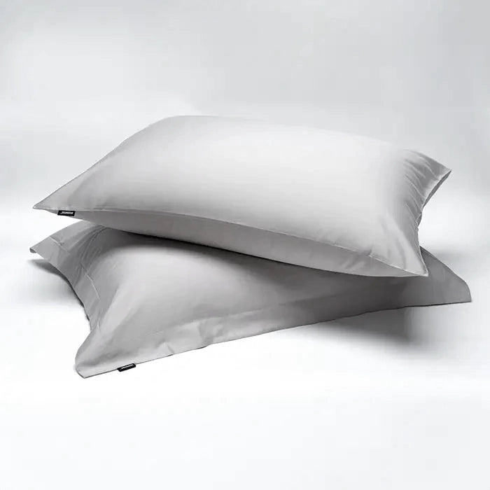 מצעים 100% כותנה סאטן בצבע אפור בהיר