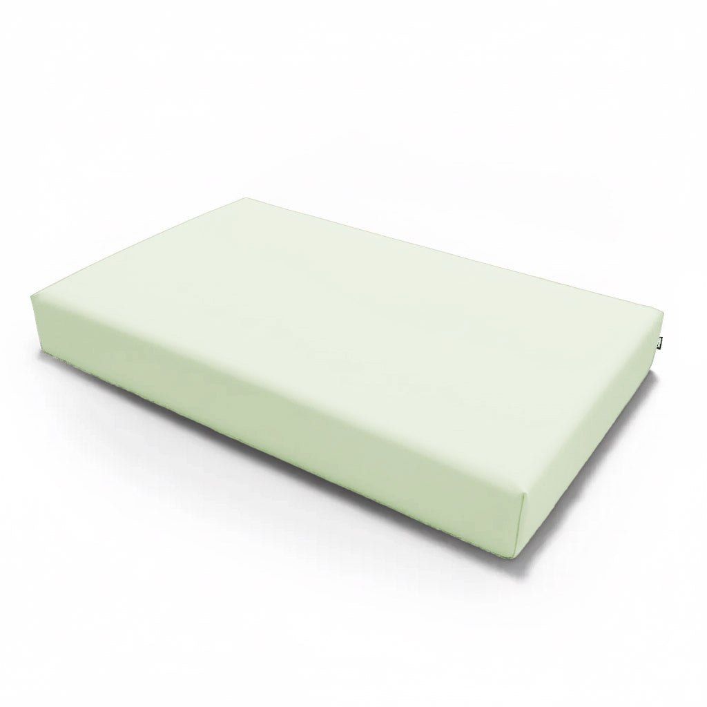 סדין למיטה וחצי בצבע ירוק תפוח בהיר עשוי 100% כותנה סאטן של NINNOA 