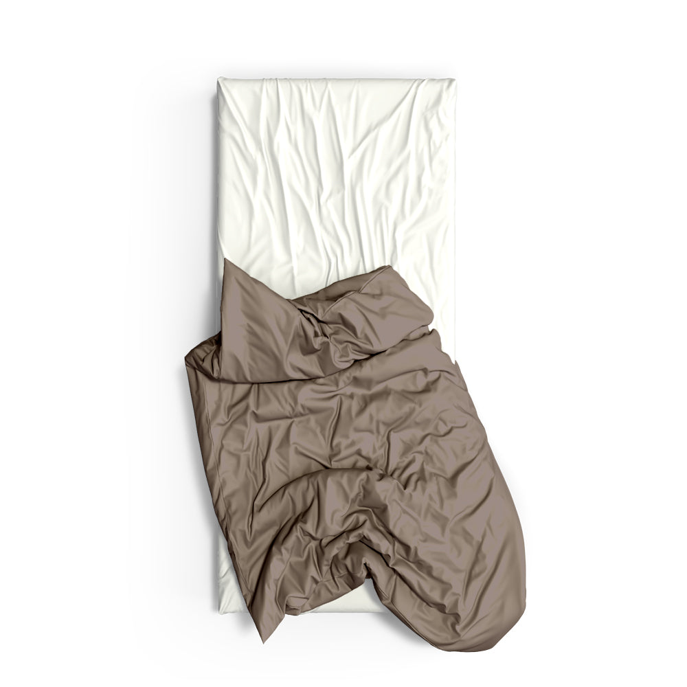 ציפה לשמיכת יחיד 100% כותנה סאטן – 150/200