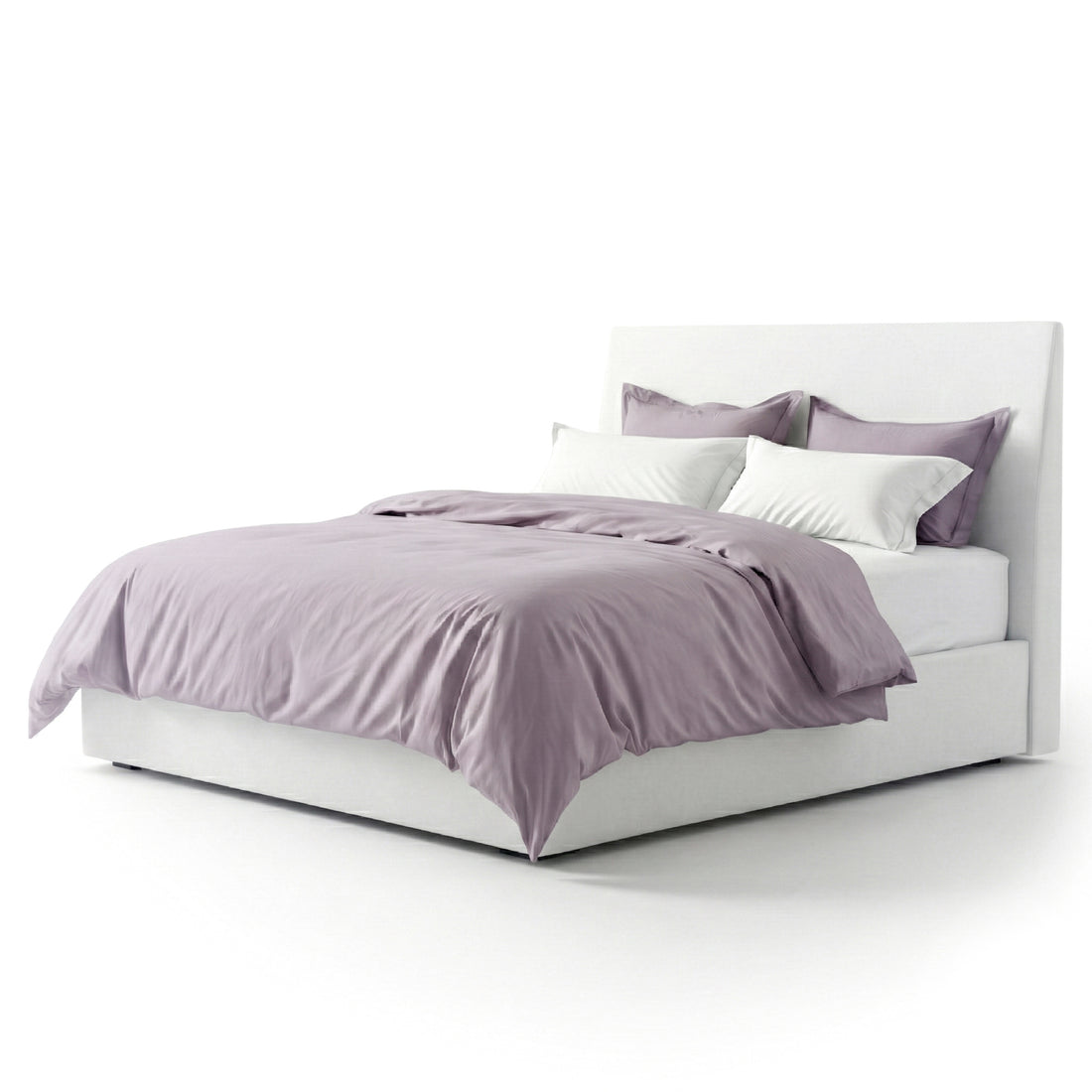 White Lavender - סט מצעים זוגי משולב